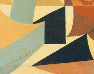 Giacomo Balla : Linee forze di paesaggio estivo  - Asta Arte moderna e contemporanea - Associazione Nazionale - Case d'Asta italiane