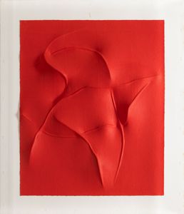 AGOSTINO BONALUMI : Rosso  - Asta Arte moderna e contemporanea - Associazione Nazionale - Case d'Asta italiane