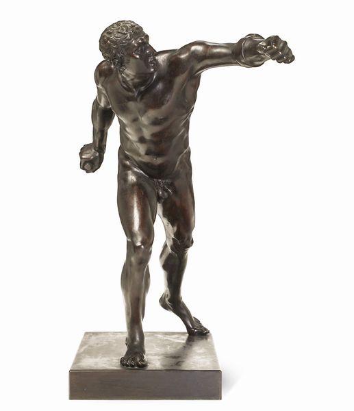 Gladiatore Borghese. Fonditore del XIX-XX secolo  - Asta Dimore Italiane - Associazione Nazionale - Case d'Asta italiane