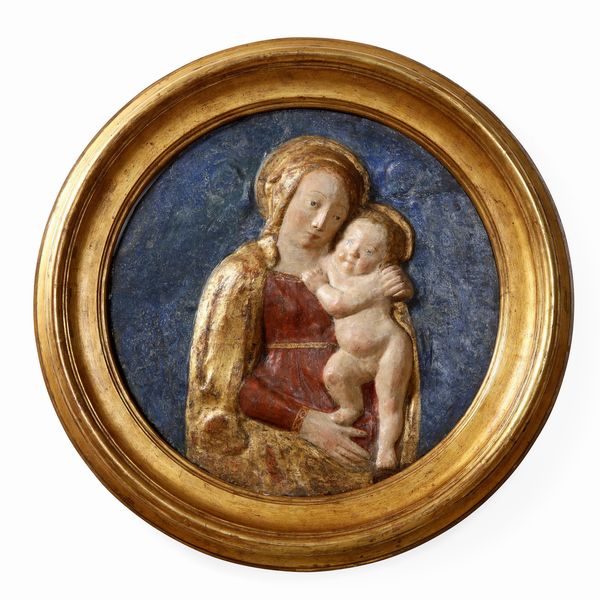 Madonna con Bambino. Arte rinascimentale toscana del XV-XVI secolo. Ambito di Benedetto da Maiano (Firenze 1442-1497)  - Asta Dimore Italiane - Associazione Nazionale - Case d'Asta italiane