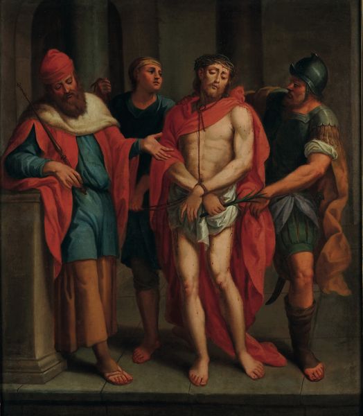 Scuola italiana dellinizio del XVII secolo Ecce Homo  - Asta Dipinti Antichi - Associazione Nazionale - Case d'Asta italiane