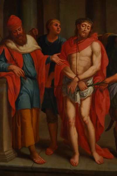 Scuola italiana dellinizio del XVII secolo Ecce Homo  - Asta Dipinti Antichi - Associazione Nazionale - Case d'Asta italiane