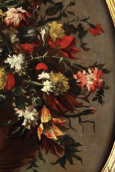 (attivo tra il 1730 e il 1760) Maestro dei fiori guardeschi, Attribuito a : Natura morta con vaso di fiori,  - Asta Dipinti Antichi - Associazione Nazionale - Case d'Asta italiane