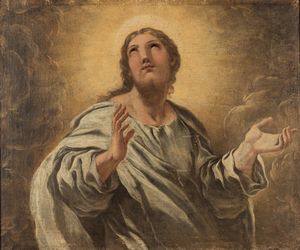 Luca Giordano, Ambito di - Trasfigurazione di Cristo