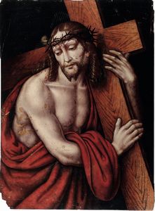 Giovan Pietro Rizzoli detto Giampietrino , Cerchia di - Cristo portacroce