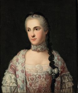 Giuseppe Baldrighi, Attribuito a - Ritratto della Principessa Isabella di Parma