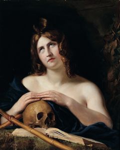 Giuseppe Molteni, Attribuito a - Maddalena penitente