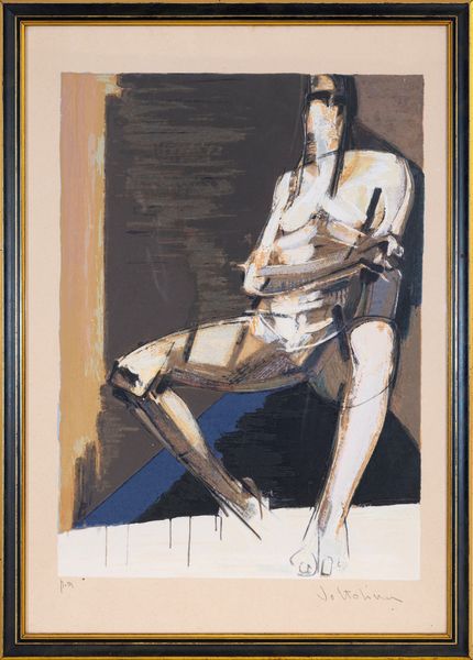 LUIGI VOLTOLINA : Figura, 1950  - Asta Multipli d'Autore - Associazione Nazionale - Case d'Asta italiane