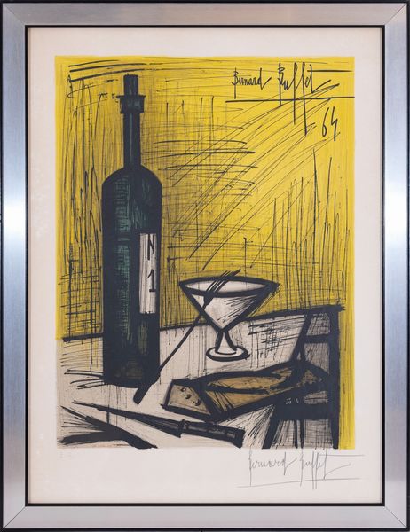 Bernard Buffet : Le pain et le vin  - Asta Multipli d'Autore - Associazione Nazionale - Case d'Asta italiane