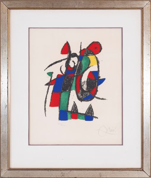 JOAN MIRO' : Pl.3 from 'Joan Mir Litgrafo II'  - Asta Multipli d'Autore - Associazione Nazionale - Case d'Asta italiane