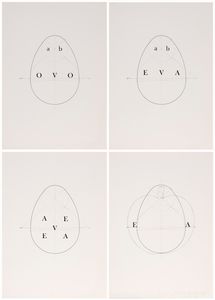 MIRELLA BENTIVOGLIO : ab ovo, ab eva, ave eva, ea  - Asta Multipli d'Autore - Associazione Nazionale - Case d'Asta italiane