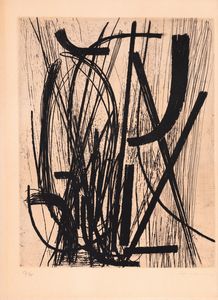 HANS HARTUNG - Composition 16 G 16