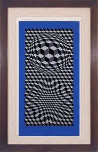 VICTOR VASARELY - senza titolo