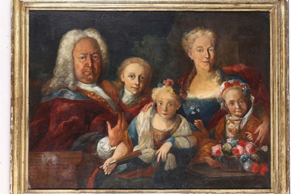 Stauder Jacob Karl : Famiglia di Carlo VI d'Asburgo  - Asta Antiquariato - Associazione Nazionale - Case d'Asta italiane