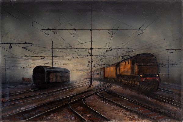 SERGIO ANDREOLI : scambi intercontinentali 1995 - Bagliore natalizio 2005  - Asta Arte Moderna e Contemporanea - Associazione Nazionale - Case d'Asta italiane