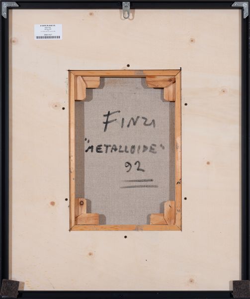 ENNIO FINZI : Metalloide  - Asta Arte Moderna e Contemporanea - Associazione Nazionale - Case d'Asta italiane