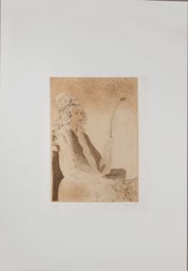 CARLO BERTE' - Figura femminile