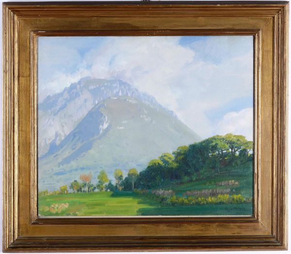 Giuseppe Didone : Paesaggio montano, 1937  - Asta Dipinti del XIX e XX secolo - Associazione Nazionale - Case d'Asta italiane