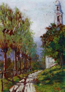 Cesare Bentivoglio - Strada di campagna