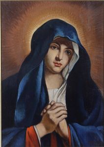 Cafiero Filippelli - Madonna, omaggio al Sassoferrasto