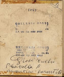 Attilio Pratella, Attribuito a : Alberi  - Asta Dipinti del XIX e XX secolo - Associazione Nazionale - Case d'Asta italiane