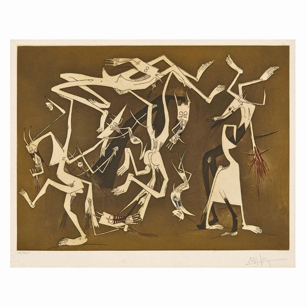 Wilfred Lam : WILFREDO LAM  - Asta ARTE MODERNA E CONTEMPORANEA - Associazione Nazionale - Case d'Asta italiane