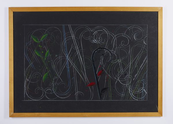 ANGELI FRANCO (1935 - 1988) : IL GIARDINO INCANTATO, 1983  - Asta Asta 468 | ARTE MODERNA E CONTEMPORANEA Online - Associazione Nazionale - Case d'Asta italiane