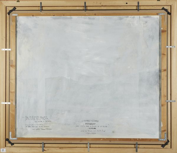 TOMMASI TOMASO (n. 1955) : PAESAGGIO, 1991-1997  - Asta Asta 468 | ARTE MODERNA E CONTEMPORANEA Online - Associazione Nazionale - Case d'Asta italiane