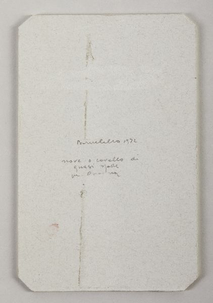 BARUCHELLO GIANFRANCO (1924 - 2023) : NOVE O CAVALLO DI QUASI SPADE, 1972  - Asta Asta 468 | ARTE MODERNA E CONTEMPORANEA Online - Associazione Nazionale - Case d'Asta italiane