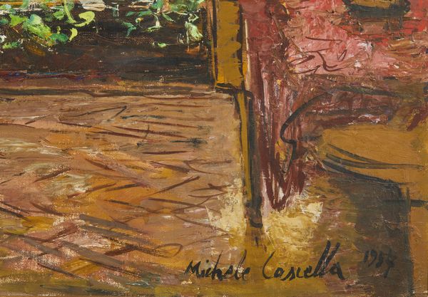 CASCELLA MICHELE (1892 - 1989) : INTERNO CON FAMIGLIA, 1957  - Asta Asta 468 | ARTE MODERNA E CONTEMPORANEA Online - Associazione Nazionale - Case d'Asta italiane