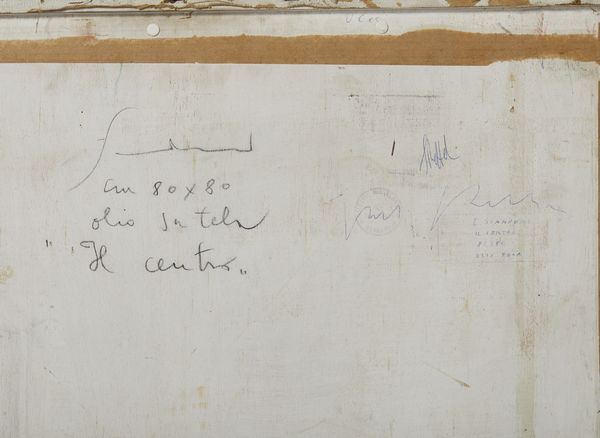 SCANAVINO EMILIO (1922 - 1986) : IL CENTRO, 1973  - Asta Asta 468 | ARTE MODERNA E CONTEMPORANEA Online - Associazione Nazionale - Case d'Asta italiane