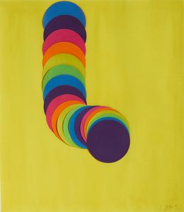 COSTALONGA FRANCO (n. 1933) : TRASLAZIONI DI UN DISCO, COLORE 1 E 2 VELOCITA' VARIATA, 1971  - Asta Asta 468 | ARTE MODERNA E CONTEMPORANEA Online - Associazione Nazionale - Case d'Asta italiane