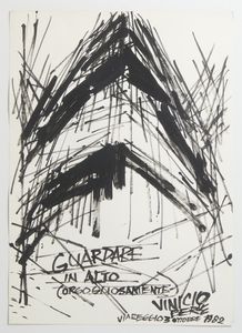 BERTI VINICIO (1921 - 1991) - GUARDARE IN ALTO (ORGOGLIOSAMENTE), 1982