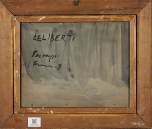 CELIBERTI GIORGIO (n. 1929) : PAESAGGIO (SALON DE L'ART LIBRE), 1957  - Asta Asta 468 | ARTE MODERNA E CONTEMPORANEA Online - Associazione Nazionale - Case d'Asta italiane