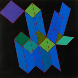 PERILLI ACHILLE (1927 - 2021) - SISTEMA DEL RIMANDO, 1982