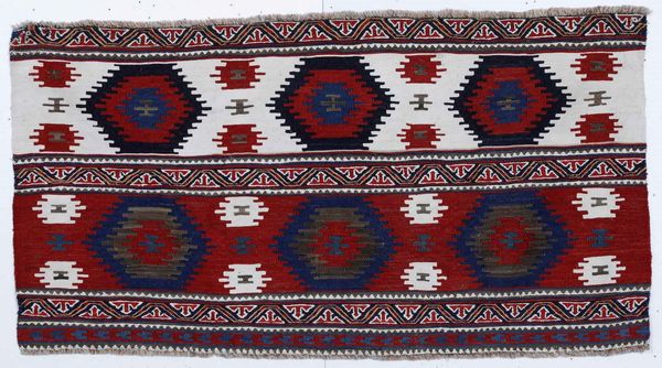 Mafrash Shahsavan Kilim, nord ovest Persia fine XIX secolo  - Asta Tappeti - Associazione Nazionale - Case d'Asta italiane