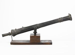 Cannoncino portoghese, XVIII-XIX secolo  - Asta Arte Marinara - Associazione Nazionale - Case d'Asta italiane