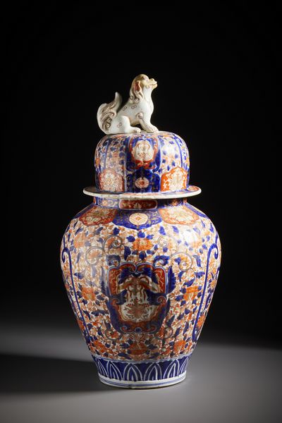 ARTE GIAPPONESE : Potiche in porcellana Imari. Giappone periodo Meiji.  - Asta Asta 470 | ARTE ORIENTALE Online - Associazione Nazionale - Case d'Asta italiane