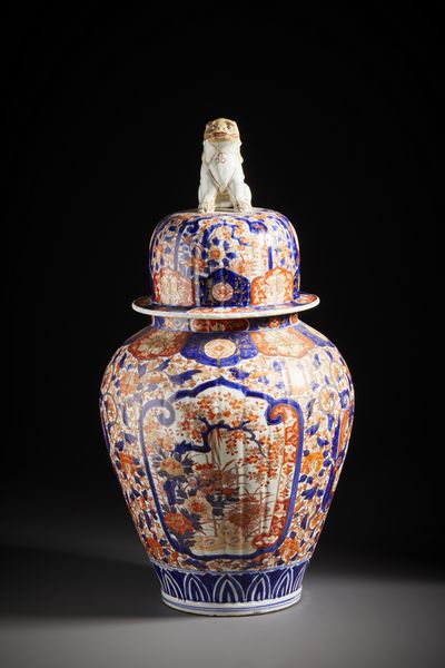 ARTE GIAPPONESE : Potiche in porcellana Imari. Giappone periodo Meiji.  - Asta Asta 470 | ARTE ORIENTALE Online - Associazione Nazionale - Case d'Asta italiane