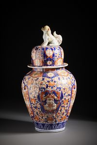 ARTE GIAPPONESE : Potiche in porcellana Imari. Giappone periodo Meiji.  - Asta Asta 470 | ARTE ORIENTALE Online - Associazione Nazionale - Case d'Asta italiane