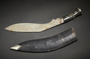 Arte Indiana - Pugnale gurkha kukri.Nepal, XX sec.