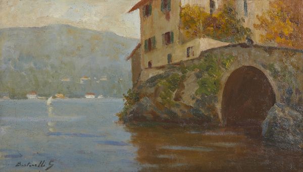 BERTARELLI (attivo tra il 1894-1913) GUIDO : Veduta del Lago di Como  - Asta Asta 469 | ARTE ANTICA E DEL XIX SECOLO Online - Associazione Nazionale - Case d'Asta italiane