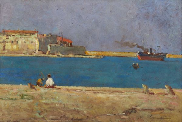 TOMMASI LUDOVICO (1866 - 1941) : Attribuito a. Paesaggio marino  - Asta Asta 469 | ARTE ANTICA E DEL XIX SECOLO Online - Associazione Nazionale - Case d'Asta italiane