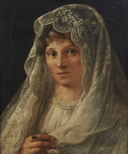 ARTISTA DEL XIX SECOLO - Ritratto di donna