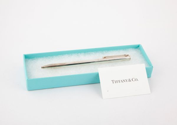 Tiffany & Co. Executive - Penna a sfera in argento sterling 925/000  - Asta Penne e accessori dalla collezione di Enrico e Antonello Falqui e altre provenienze - Associazione Nazionale - Case d'Asta italiane