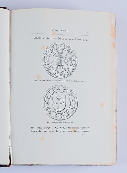 Germain Demay - Le costume au Moyen âge, d'après les sceaux  - Asta Libri D'Arte , Antichi, Moderni e di Numismatica - Associazione Nazionale - Case d'Asta italiane