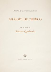 Giorgio de Chirico - Giorgio De Chirico. Con un saggio di Salvatore Quasimodo