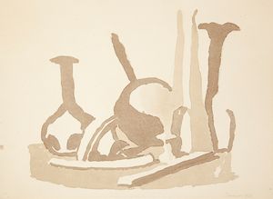 50 acquerelli di Giorgio Morandi. Valerio Zurlini. Tre saggi di Renato Guttuso, Jean Leymarie, John Rewald. Omaggio a Morandi di Giancarlo Vigorelli  - Asta Libri D'Arte , Antichi, Moderni e di Numismatica - Associazione Nazionale - Case d'Asta italiane