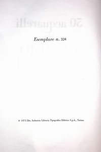 50 acquerelli di Giorgio Morandi. Valerio Zurlini. Tre saggi di Renato Guttuso, Jean Leymarie, John Rewald. Omaggio a Morandi di Giancarlo Vigorelli  - Asta Libri D'Arte , Antichi, Moderni e di Numismatica - Associazione Nazionale - Case d'Asta italiane