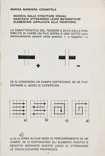 Marisa Bandiera Cerantola : Lotto di 2 opere  - Asta Arte Moderna e Contemporanea - Associazione Nazionale - Case d'Asta italiane